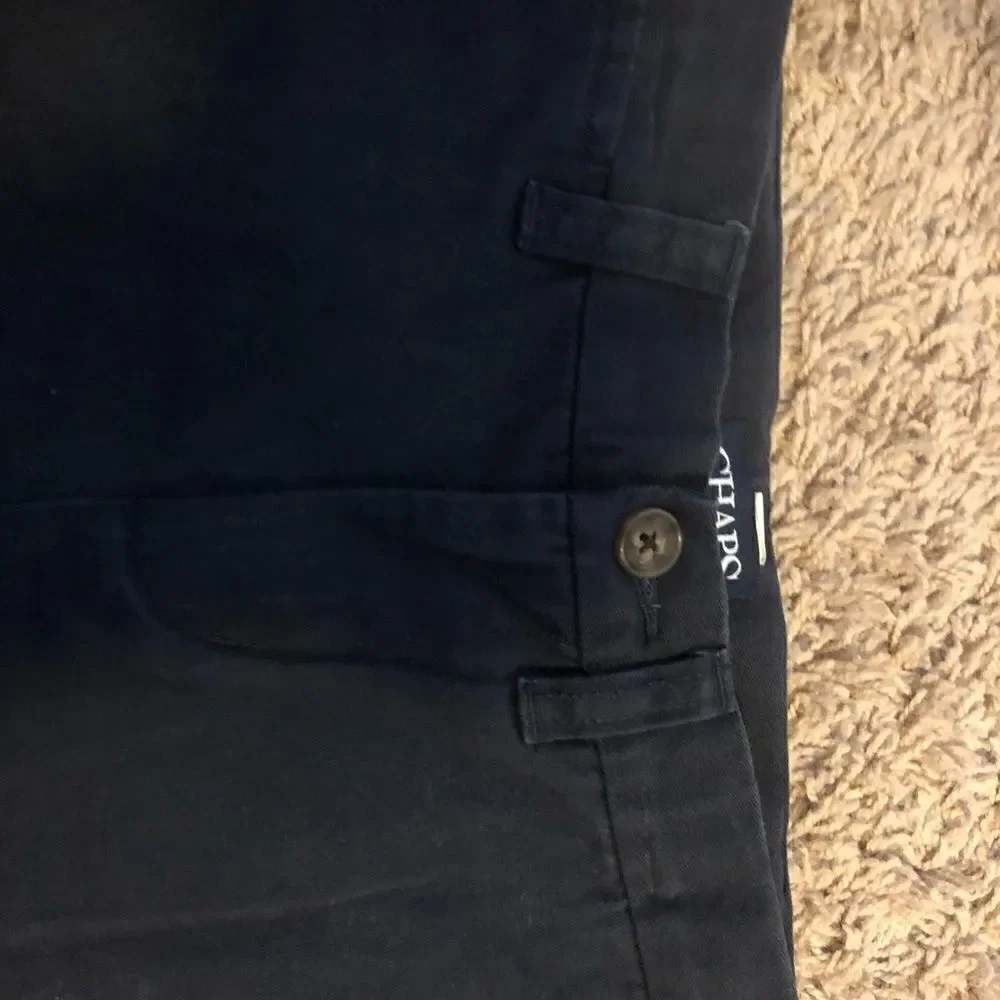 Chaps navy blue khaki pants sz 5